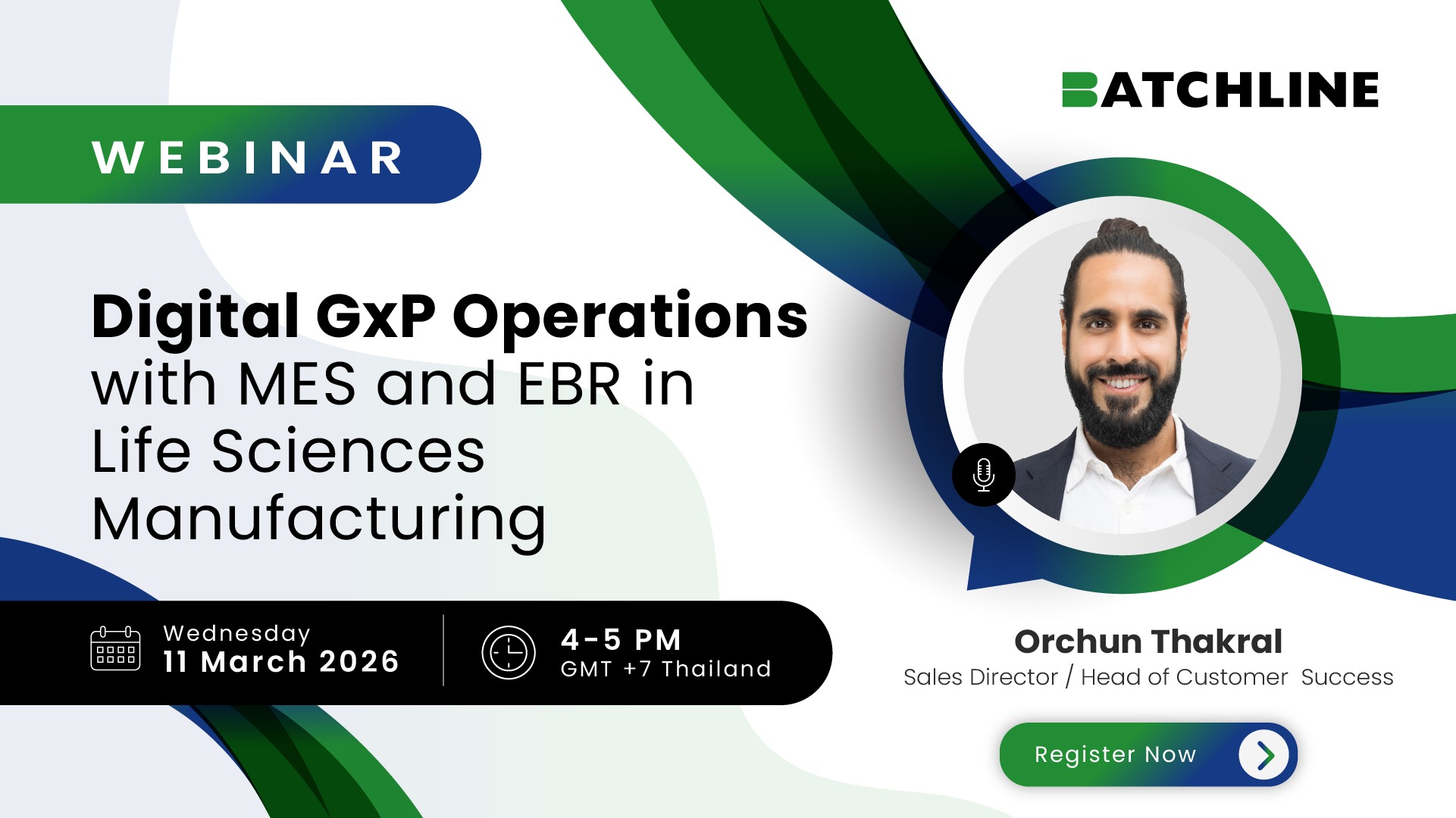 Digital GxP Operations with MES and EBR in Life Sciences Webinar